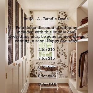 Build-A-Bundle! Discount shipping!